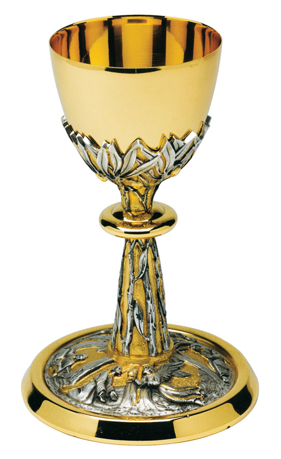 Catholic goods and religious supplies Chalices Chalice with olive