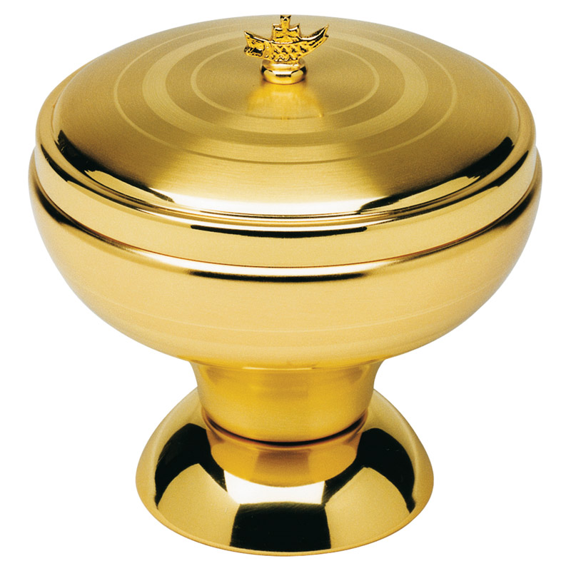 Catholic goods and religious supplies Communion set Satin ciborium
