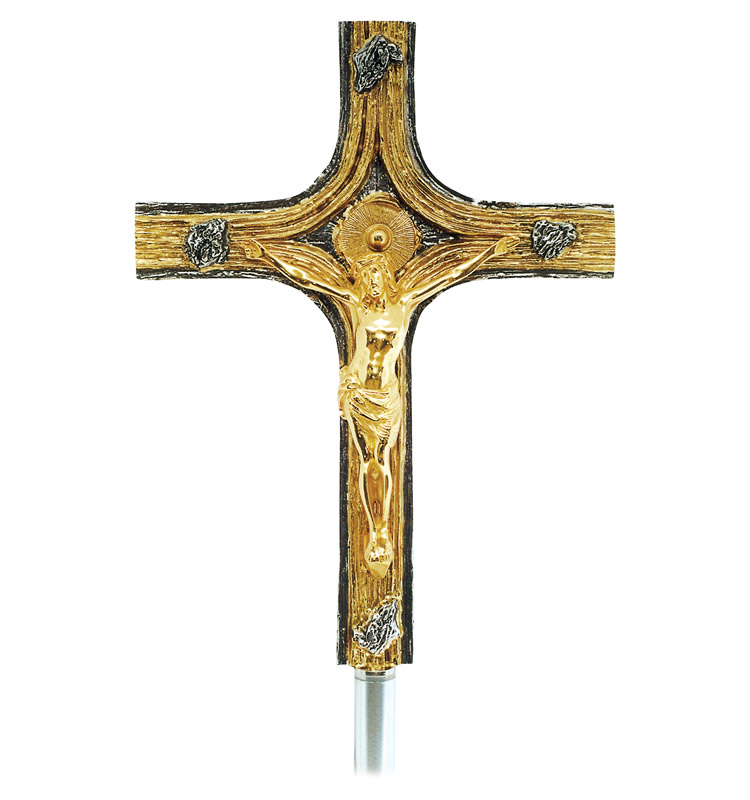 Catholic Goods And Religious Supplies Standing Crosses Two Tone Cross Standing Crosses Catholic Supplies And Religious Items Made In Italy